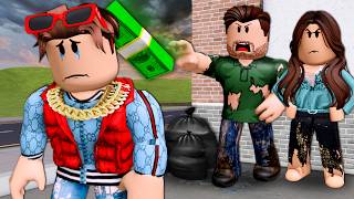 His Family HATED Him For Being RICH A Roblox Movie [upl. by Beora]