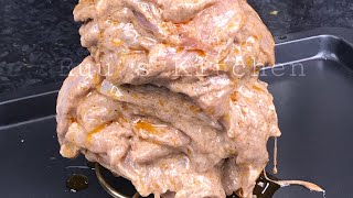 THE WORLD SMALLEST CHICKEN DONER RECIPE HOME MADE fakeaway [upl. by Cherie]