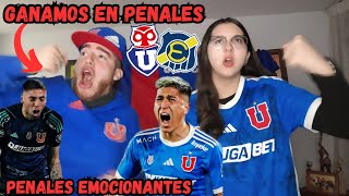 U de Chile vs Everton Penales  Reacción de Hinchas [upl. by Woo]