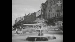 Beograd 1932 Trg Terazije sa fontanom [upl. by Ecital162]