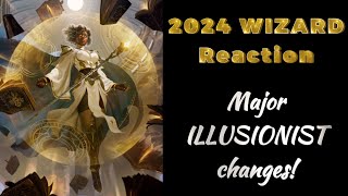 2024 Players Handbook The Wizard tasty subclass is now Illusionist DampD5e [upl. by Llegna150]