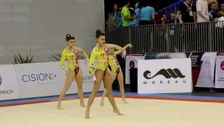 Gymnastics MIAC 2014 Junior WG Dynamic POR GCP [upl. by Rip]