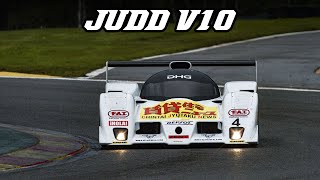 1992 LOLA T9210  JUDD V10 screaming intake amp exhaust sounds  Spa 2023 [upl. by Eelibuj]