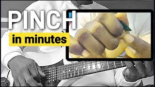 How to play Pinch Harmonics the Easy way  Guitar techniques [upl. by Elden718]