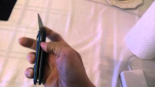 How to open and close a Kershaw Scallion knife [upl. by Aviv]