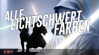 Alle LichtschwertFarben erklärt  StarWarsFakten [upl. by Rochus]