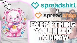 Whats Better Spreadshirt Vs Spreadshop Everything You Need to Know [upl. by Nomi]