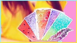 📚 DIY Bookmarks amp Watercolor Techniques for Beginners  Watercolor DIY  How To Make Bookmarks [upl. by Ennazzus]