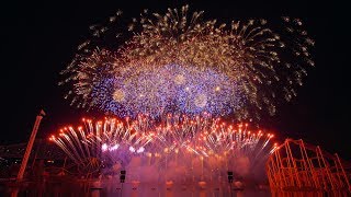 Dragon Fireworks  L’International des Feux LotoQuébec 2018  Montréal  Canada [upl. by Dwan]