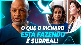 O RICHARD ENLOUQUECEU DE VEZ FIM OFICIAL DE AMELINK 🥲  Grey’s Anatomy 18x04 [upl. by Tiny]