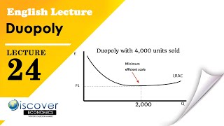 Lecture 24 Duopoly  English  MBA  BBA [upl. by Maris]