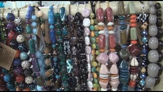 Kazuri Bead and Pottery Factory Nairobi Kenia Africa [upl. by Badr]