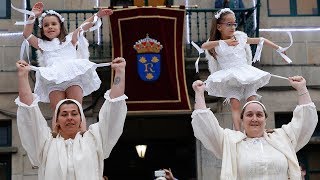 Festas da Coca de Redondela el baile más emotivo de las penlas [upl. by Cid]