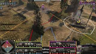 COH2 2v2 Comet hits the moon UK amp evsik SU vs Pytrush OK amp silence suzuka OH [upl. by Coward]