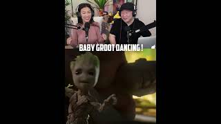 ELO  Mr Blue Sky Makes Baby Groot Dance Reaction [upl. by Inasah]