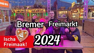 Bremer FreimarktFreimaak🇩🇪 2024 VLOG [upl. by Silma]