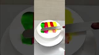 1KgRainbow Cake Design Rambo 🌈 दादाजी का बर्थडे trending viralshortsreels youtube food [upl. by Ericha]