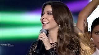 Nancy Ajram  New Year full performance Riyadh  20232024 [upl. by Tuhn]