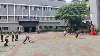 Zigzagging through cones like a pro Our students are building agility and control [upl. by Nrubyar]