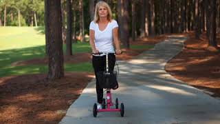 PINK KNEEROVER® STEERABLE KNEE SCOOTER [upl. by Robert]