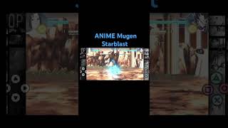 ANIME Mugen Starblast Vigeta VS Utchiha Sasukejumpforcemugenandroid shorts [upl. by Arreyt]