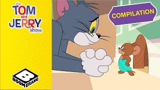 Tom and Jerrys Most AMAZING Moments  1 Hour of Tom and Jerry  BoomerangUK [upl. by Solita]