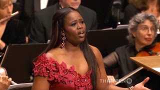 Pretty Yende  Qui la voce  Richard Tucker Gala 2014 [upl. by Mccall]