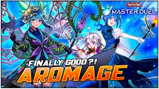 Are They Finally Good Aromage Aroma Deck ft NEW Support Aromalilith YuGiOh Master Duel [upl. by Haberman]