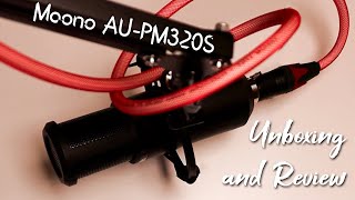 Maono AUPM320S StreamingVoiceover XLR Microphone  Unboxing and Review [upl. by Clymer]