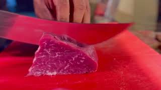 How to Cut the Perfect Filet Mignon Steak Every Time [upl. by Trici]