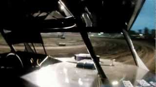 Jim Farris Fairbury Speedway Prairie Dirt Shootout Heat Race 83112 [upl. by Calie]