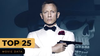 DANIEL CRAIG MOVIES  TOP 25 [upl. by Hymen]