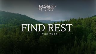 FIND REST IN THE TURAH  Scriptures Meditation Instrumental Soaking Music for Shalum amp Reflection [upl. by Ettennad]