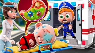 OUCH My Stomach Hurts  More Funny Kids Songs And Nursery Rhymes  PIB Little Song [upl. by Eddie]