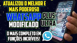 SAIU O MELHOR WHATSAPP MODIFICADO DE TODOS PARA USAR COM SEU NÃšMERO BANIDO FUNÃ‡Ã•ES INCRÃVEIS [upl. by Goraud]