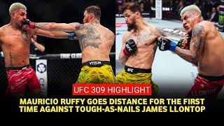 UFC 309 Highlight Mauricio Ruffy calls out Benoit Saint Denis after punishing win over JamesLlontop [upl. by Parrott]