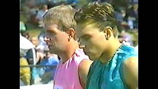 Steve Brimacombe off scratch wins SF6 of the 1994 Stawell Gift [upl. by Eckhardt]