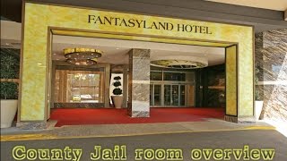 Fantasyland Hotel Edmonton County Jail room overview [upl. by Vacla867]