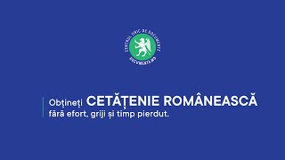 Redobândeșteți cetățenia românească cu Documentemd [upl. by Eniamraj]