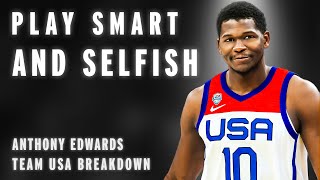 How To Be The 1 Option Anthony Edwards Breakdown [upl. by Ettigdirb]