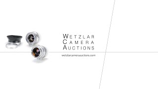 Wetzlar Camera Auctions  Leitz Summarit 35 mm amp 5 cm Prototypes  October 07th 2023 [upl. by Ahsiner]