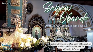 OBANDO FERTILITY DANCE  FEAST OF OUR LADY OF SALAMBAO  TAMBAY PAROKYA  FILIPINO HOLY EUCHARIST [upl. by Irek]