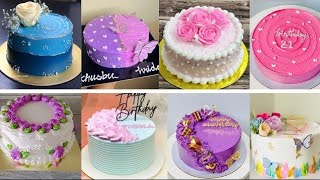 Simple Birthday Cake design  VS Rajesh cake is Live  Cake Design 2024  cake design for birthday [upl. by Rebma]