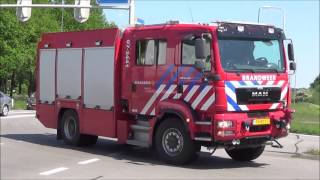 Zeer Grote Brand Parenco in Renkum Hulpdiensten met spoed onderweg [upl. by Annawek]