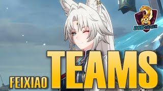 Best Teams for Feixiao in Honkai Star Rail [upl. by Hibbert]