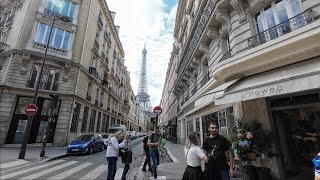 Walking around Paris and climbing the Eiffel Tower [upl. by Eenahc]