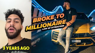 Broke To Millionaire  The Law Of Attraction Is Real  Heres Proof [upl. by Sillad]