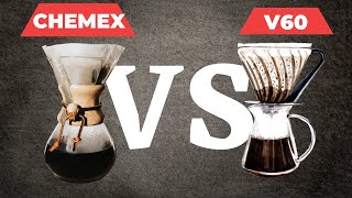 HARIO V60 VS CHEMEX  Which Is Best [upl. by Epillihp]