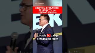 quotTo niszczy polską ochronę zdrowiaquot Hołownia zaczyna walkę o quotsprawiedliwą składkę zdrowotnąquot [upl. by Sonnie]