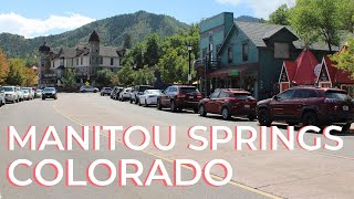 MANITOU SPRINGS COLORADO Best Things to Do  Mineral Springs  Walking Tour  Arcade  Travel Guide [upl. by Fennelly369]